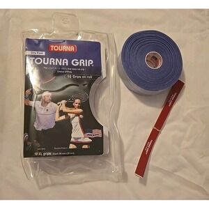 Tourna Grip 10 XL Grips, 99 cm x 29 mm - Light Blue Grip